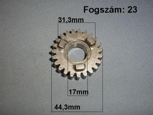 Quad / dirt bike váltó fogaskerék