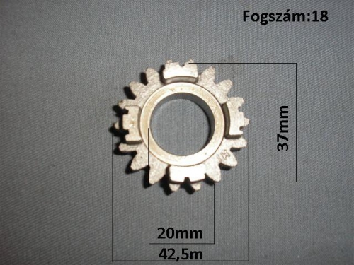 Quad / dirt bike váltó fogaskerék