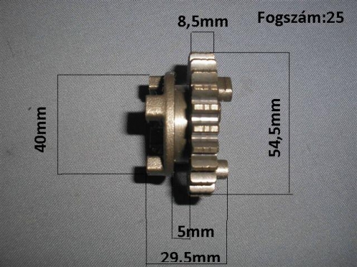 Quad / dirt bike váltó fogaskerék