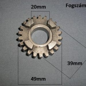 Quad / dirt bike váltó fogaskerék