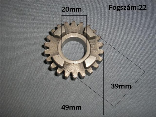 Quad / dirt bike váltó fogaskerék