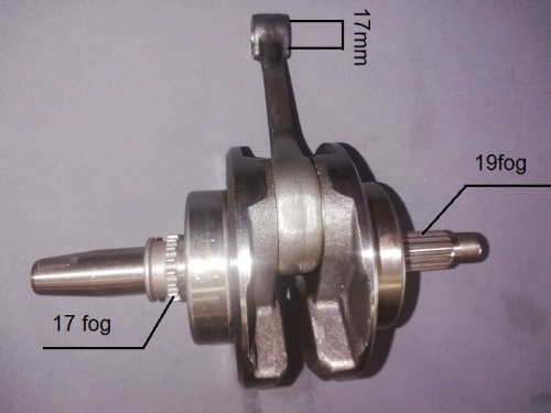 CF 250cc quad Főtengely