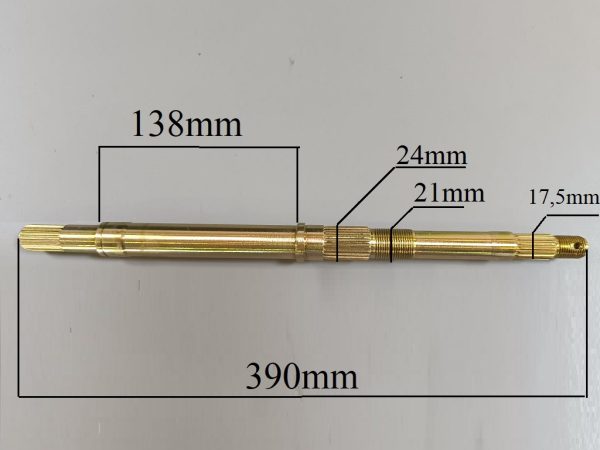 FFD 1500 elektromos quad hátsó féltengely