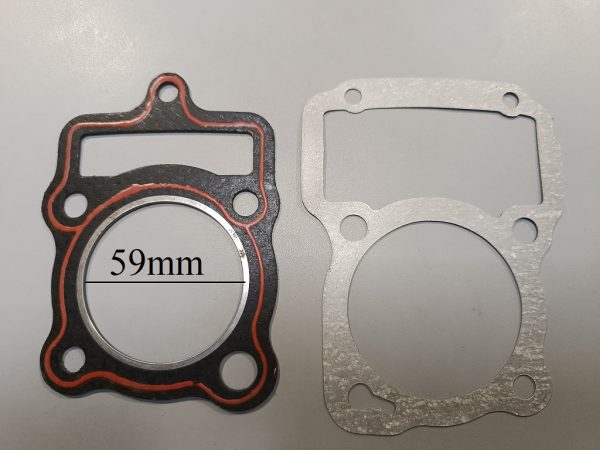 CG125cc kínai dirt bike / quad hengerfej tömítés álló hengeres motorokba quadokba. Zongshen lonkinc wexxtor yakimoto és egyéb márkákba is