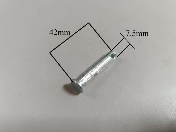 Mzk 250cc lábtartó stift