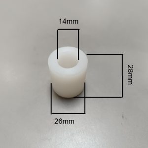 Kínai quad lengőkar szilent Univerzális erősített (tuning) hátsó lengőkar szilent danamidból! Méret: 28x26x14