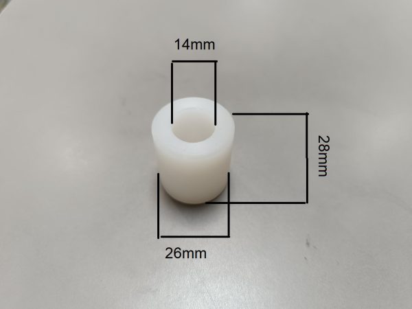 Kínai quad lengőkar szilent Univerzális erősített (tuning) hátsó lengőkar szilent danamidból! Méret: 28x26x14