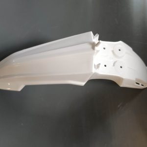 MZK 250cc dirt bike első sárvédő burkolat fehér