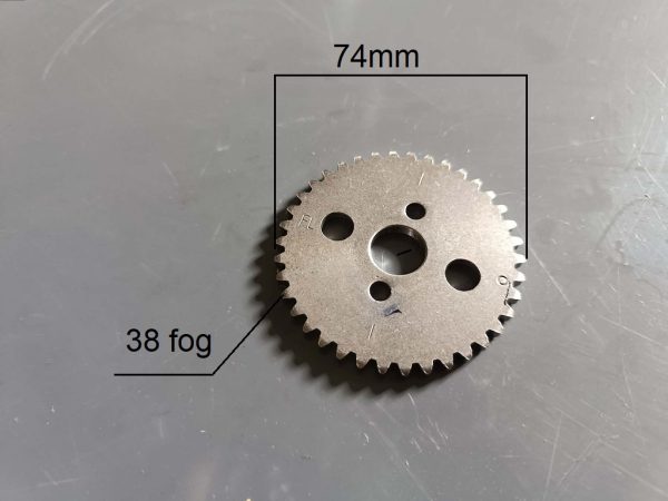 MZK 250cc dirt bike vezérműlánc fogaskerék