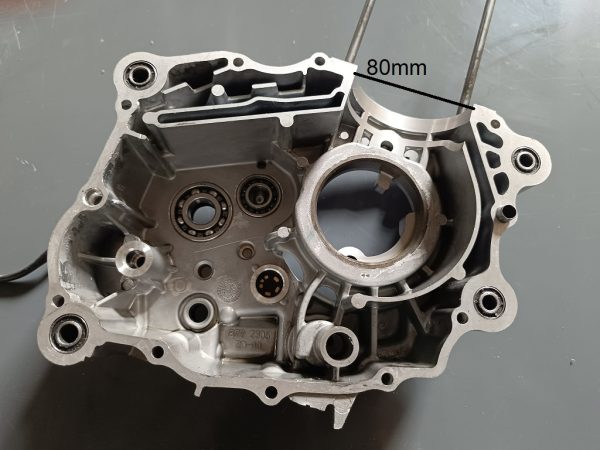 MZK 250cc dirt bike blokkfél