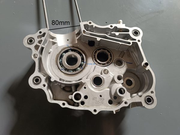 MZK 250cc dirt bike blokkfél